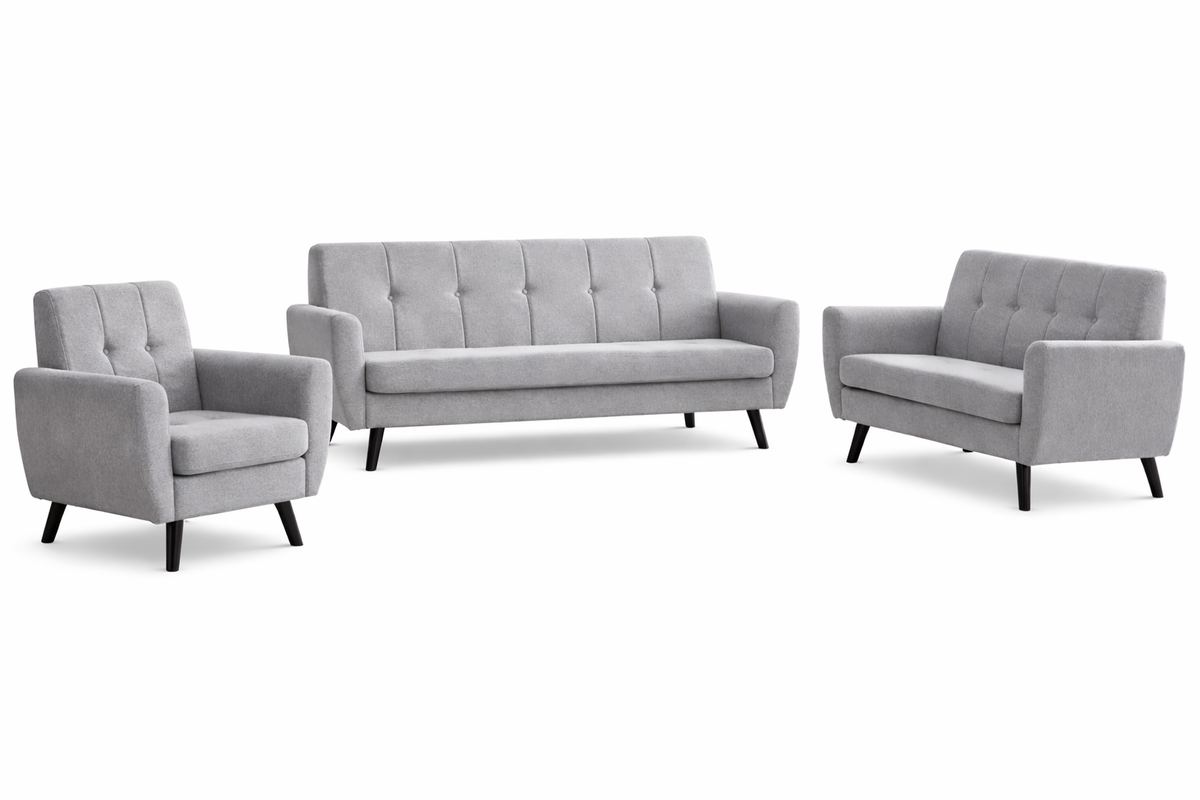 Modern Linen Fabric Sofa Collection,Grey