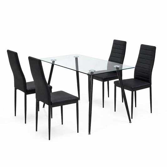 5 Pcs Dining Table Set
