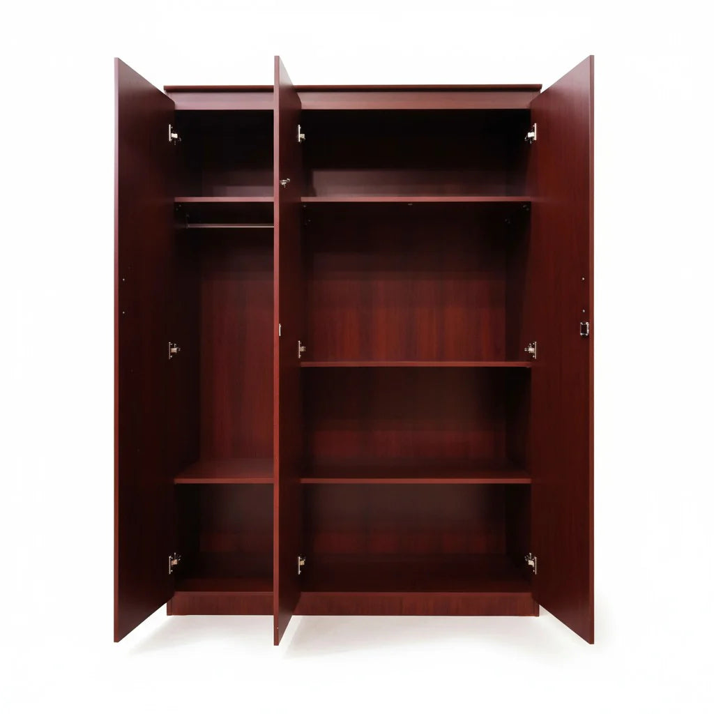 Canadian Made Fully Assembled 3 Door Armoire