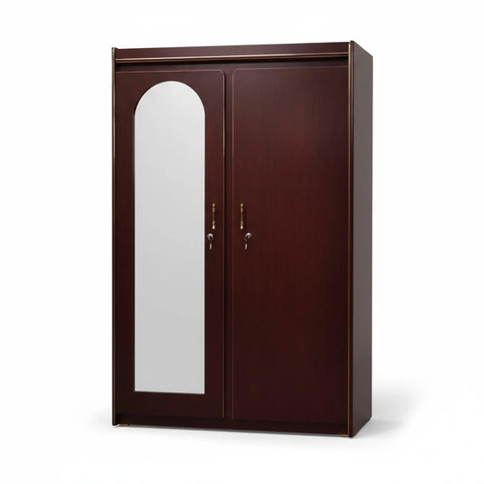 Canadian Made Fully Assembled 2 Door with Inside Drawer Wardrobe