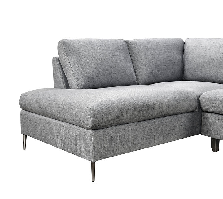 Sofa Bed Sectional – Soft Grey Fabric