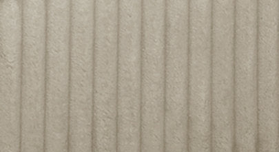 Reversible Chaise Sofa Bed Sectional – Cream Fur Corduroy