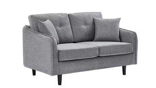 Modern Tufted Fabric Sofa Collection,Grey
