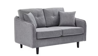 Modern Tufted Fabric Sofa Collection,Grey
